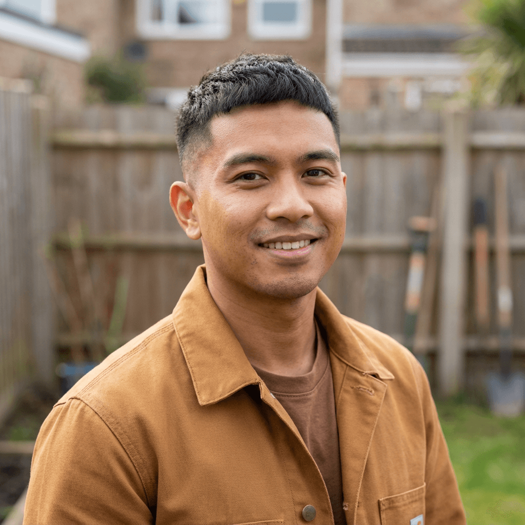 Marcus Chen, a male customer in his mid 30s